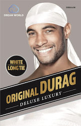 Silky Satin Durag White