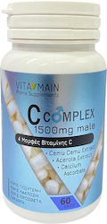 Vitamain Βιταμίνη C 1500mg 60 κάψουλες