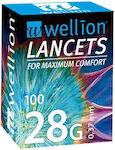 Wellion Lancets 28G 100pcs