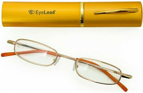 Pharmalead Reading Glasses +3.00 Pocket in Gold color
