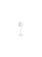Trio Lighting Μεταλλικό Πορτατίφ LED με Λευκό Καπέλο και Βάση