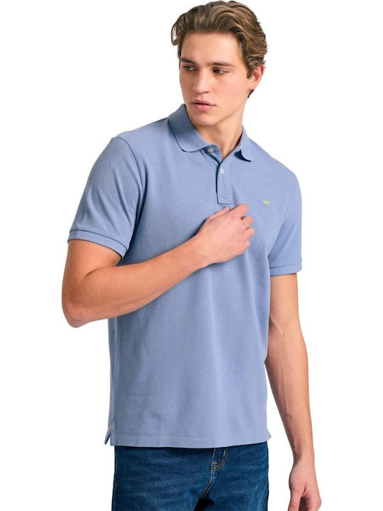 Funky Buddha Polo T-Shirt Blau