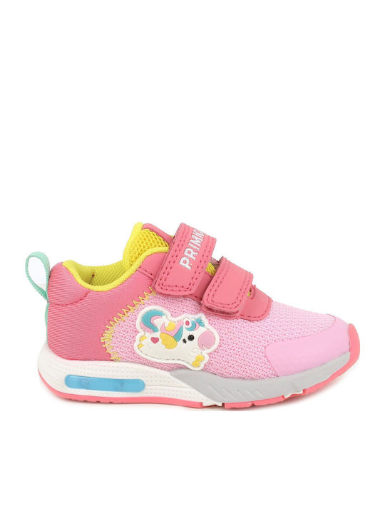 Kids Sneakers Anatomic with Scratch & Lights Pink