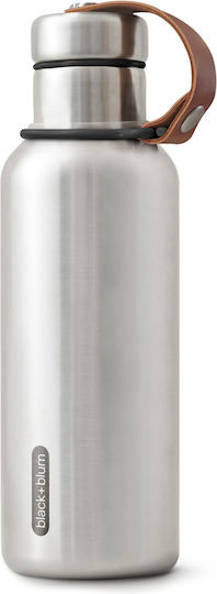 Black+Blum Μπουκάλι Θερμός Ανοξείδωτο 500ml Ανοξείδωτο Black