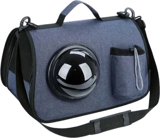 Dog/Cat Carrying Blue Handbag for 6kg Pets L43xW28xH24cm