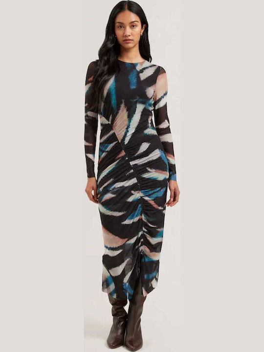 Midi Kleid Black