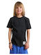 Παιδικό T-shirt Μαύρο