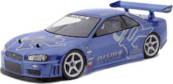 Hpi Прозрачен Корпус Nissan Skyline R34 Gt-r 190mm Небоядисан Комплект Каросерия Lexan Черупка Дистанционно Управляем Автомобил 1:10 Hpi