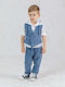 Kids' Set with Pants Summer 4pcs Blue