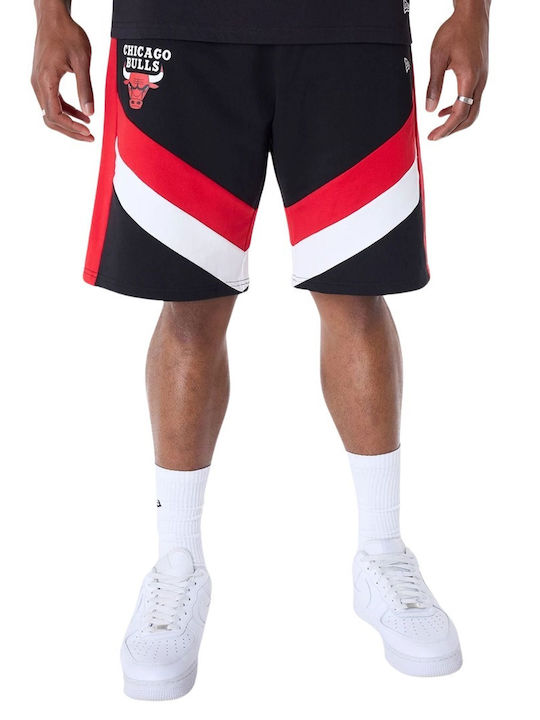 New Era Chicago Bulls Nba Αθλητική Ανδρική Βερμούδα Black