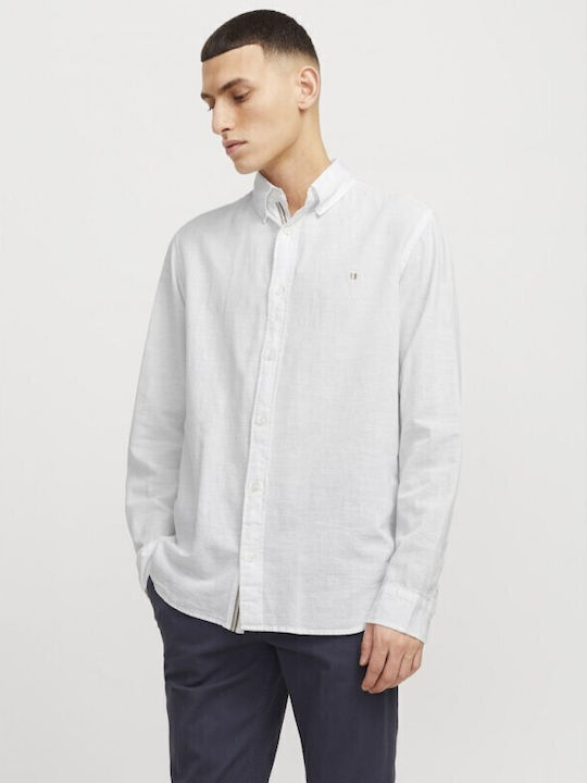 Jack & Jones Langärmlig Baumwolle Hemd Bright W...