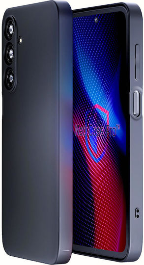 3MK Matt Back Cover Silicone / Tempered Glass 1.8mm Black (SAMSUNG GALAXY M35 5G, 3MK)
