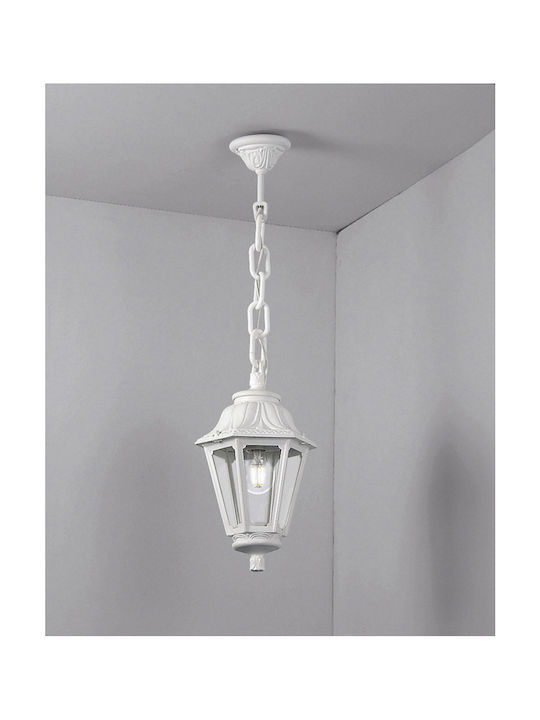 Eurolamp Κρεμαστό Φωτιστικό Οροφής Εξωτερικού Χώρου E27 σε Μαύρο Χρώμα 145-26054