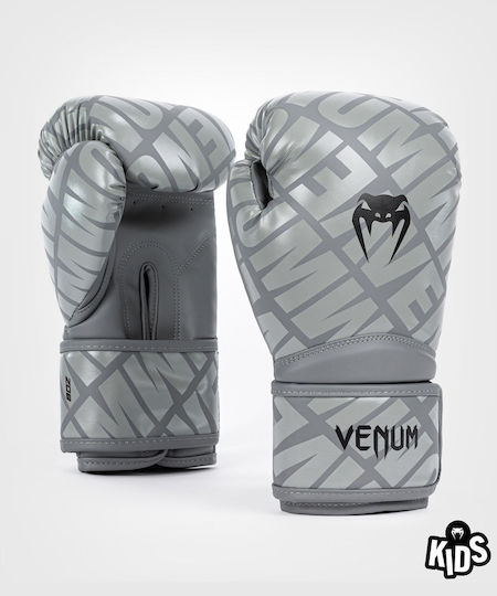 Venum Contender Παιδικά Γάντια Πυγμαχίας για Αγώνα Γκρι