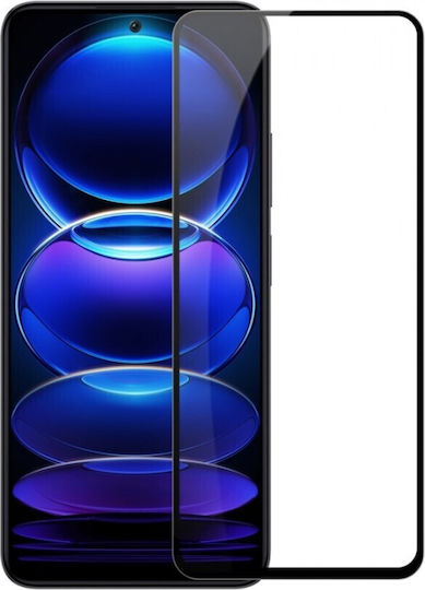 Full Glue Tempered Glass Μαύρο (OnePlus 12R)