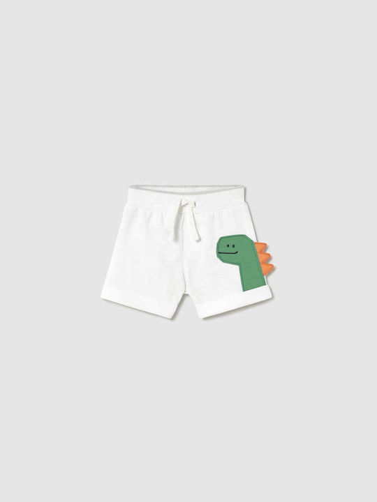 Mayoral Kinder-Shorts/Bermudas Stoff Weiß