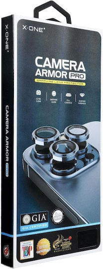 X-One Protecție Cameră Tempered Glass Transparent pentru Samsung Galaxy S25