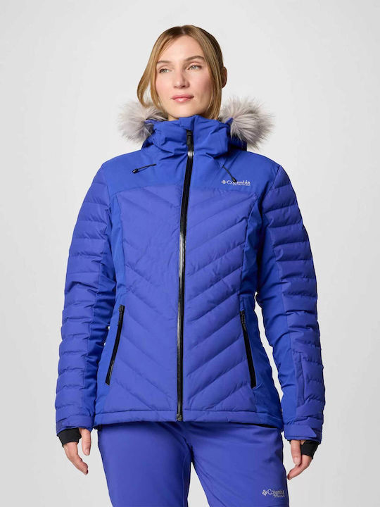 Columbia Bird Mountain Iii 2085641-516 Γυναικείο Μπουφάν για Σκι & Snowboard Μπλε