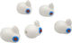 Ceramic Bunny Beads White 13mm 5pcs