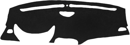 Peugeot 3008 II Facelift 2020+ 10" Screen Dashboard Cover Black Alcantara
