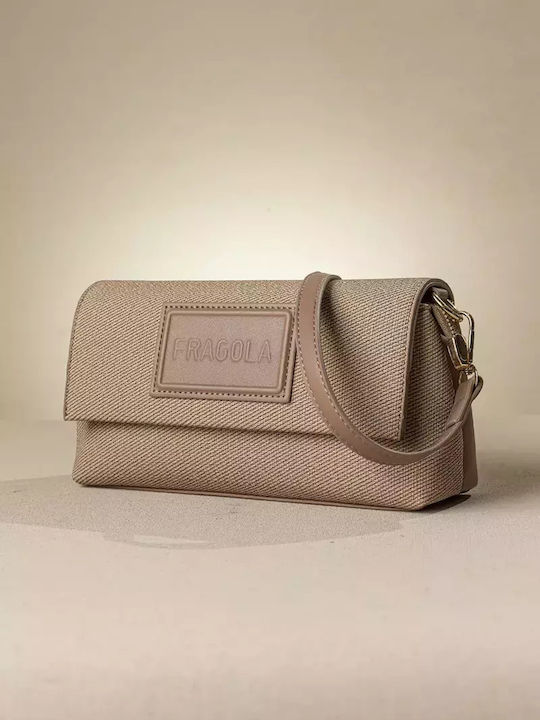 Fragola Damen Tasche Schulter Beige