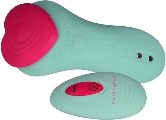 Fairygasm Vibrator für Paare mit Fernbedienung Grün
