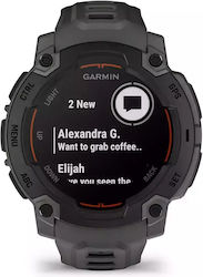 Garmin Instinct E 45mm Αδιάβροχο Smartwatch με ...