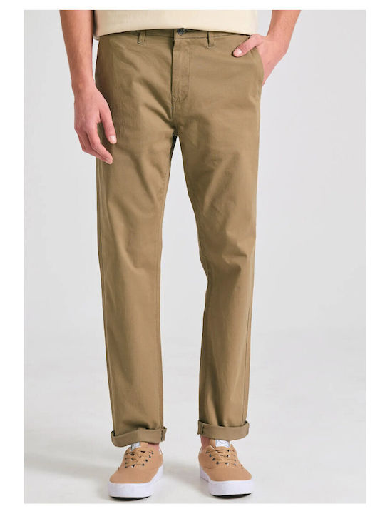 Funky Buddha Παντελόνι Chino Ελαστικό σε Κανονι...