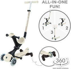 Globber Go•Up Deluxe Lights Ecologic 360 Бял