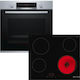 Bosch Cuptor Deasupra Blatului 71lt cu Plite Ce...