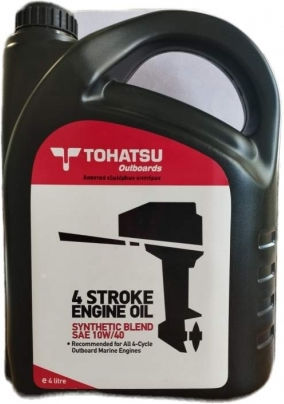 Tohatsu 10W-40 Синтетичен Масло за лодка 4T 4лт