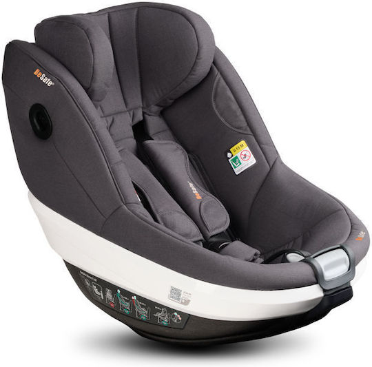 BeSafe Beyond 360 Детско Столче за Кола i-Размер Dark Grey Melange