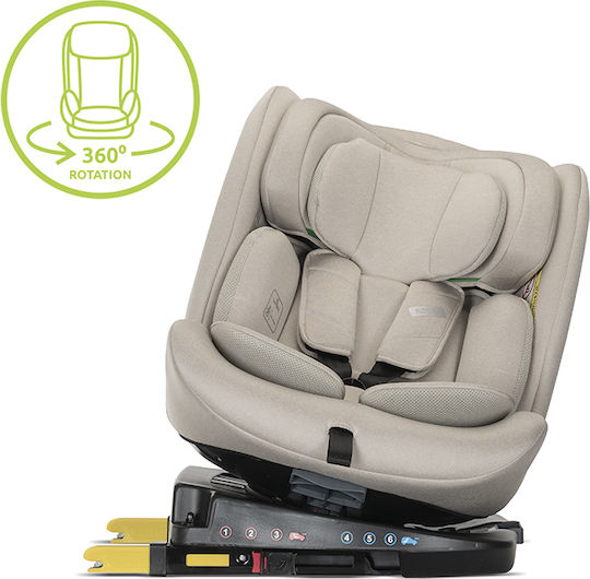 Lorelli Rodeo Καθισματάκι Αυτοκινήτου i-Size με Isofix Beige