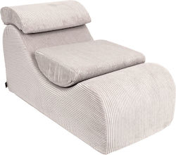 Recliner Tesatura Ecru L120xW60xH55cm
