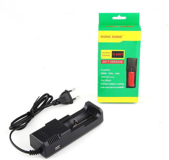 Ladegerät Batterien Li-Ion/Ni-MH Größe 18650/16340/14500