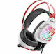 A4Tech Bloody G560 Naraka Over Ear Gaming Headset cu conexiune USB Multicolour