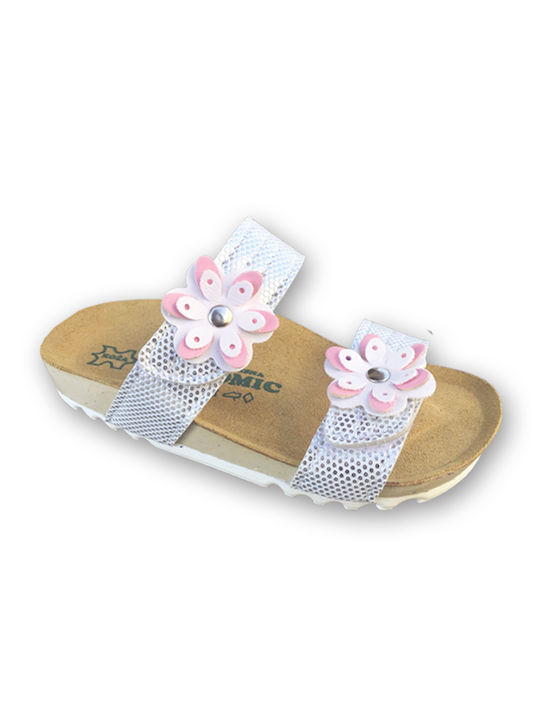 Vesna Children's Beach Shoes Silver