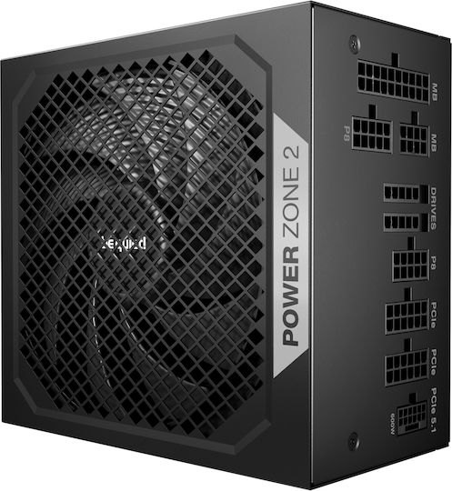 Be Quiet Power Zone 2 850W Black Computer Power Supply Full Modular 80 Plus Platinum