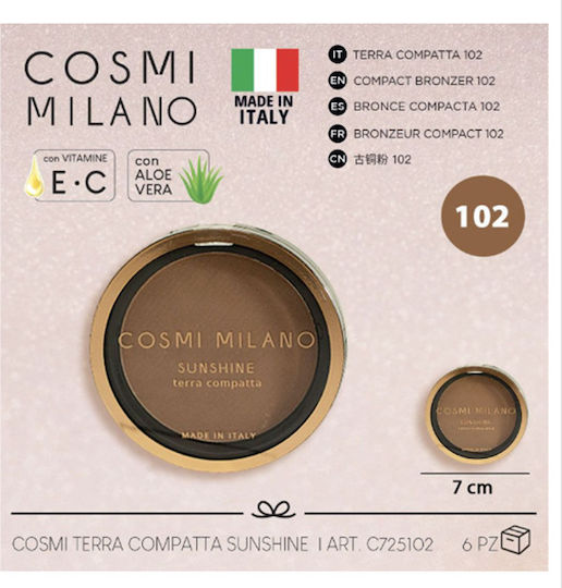 Cosmi Italia Sunshine Compact Foundation N.102
