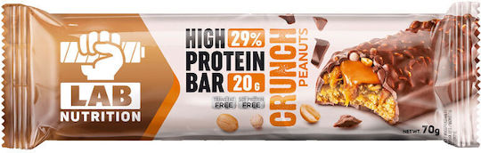 Lab Nutrition High Protein Bar Μπάρα με 29% Πρωτεΐνη & Γεύση Φυστίκι Crunch 70gr