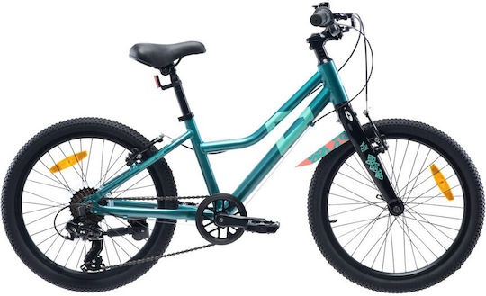 Radvik 20" Детски Велосипед Градски с Алуминиева рамка Зелен