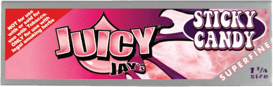 Juicy Jays Sticky Candy Superfine Zigarettenpapier 1+1/4 32 Blätter 1Stück