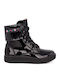 Kids Boots with Zipper Black