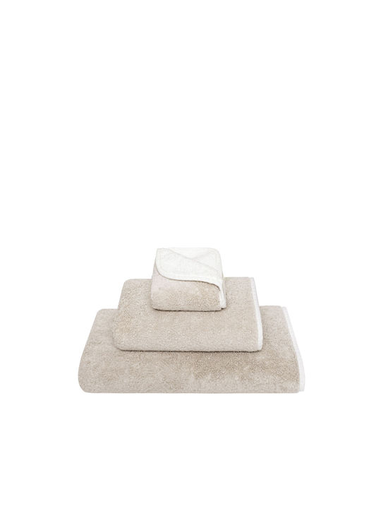 Sorema Prosop de mână Bicolor 30x50cm. Fog/snow Greutate 800gr/m²