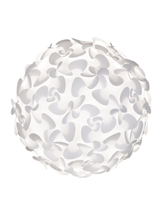 Pendant Lamp Shade 1xe27 White Φ75cm Lora 2065 Umage 2065 White
