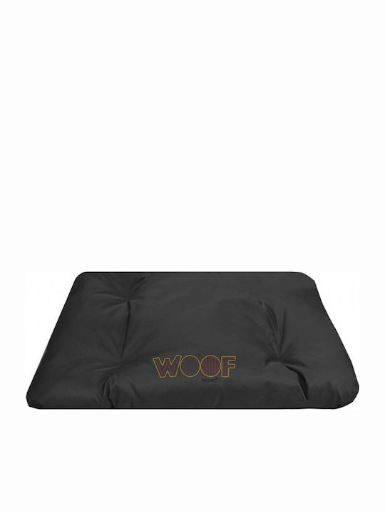 Woofmoda Saltea Pat pentru câini Negru 85x65cm.