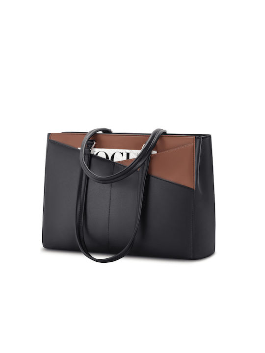 Women's Bag Shopper Shoulder Black / Coffee