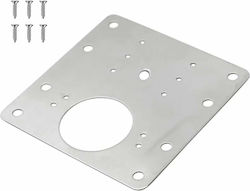 Scharnier-Reparaturset Möbel Zola Edelstahl 9x9 cm