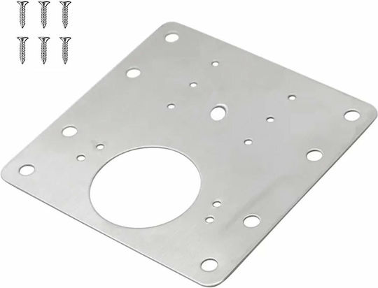 Hinge Repair Kit Furniture Zola Stainless Steel 9x9 Cm