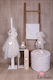 Loukia Handmade Baptism Set Butterfly Girl Vap604l